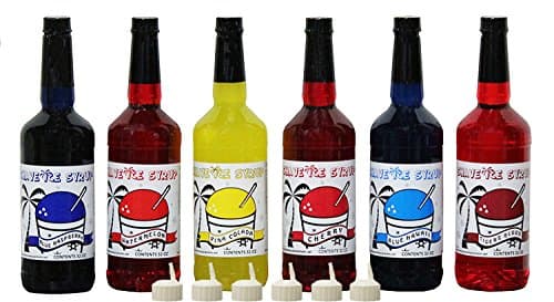 Shaved Ice Syrups (Six Pack Assortment #3)