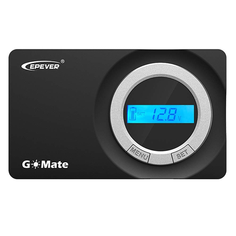 EPEVER 30A 12V/24V Solar Charge Controller 30amp Intelligent Solar Panel Controller with LCD Display, Solar Regulator Night Anti-backwash Protection