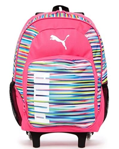 PUMA Evercat Axis Rolling Wheeled Pilot Backpack Pink