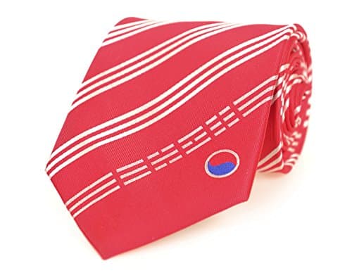 South Korea Tie 100% Woven Silk