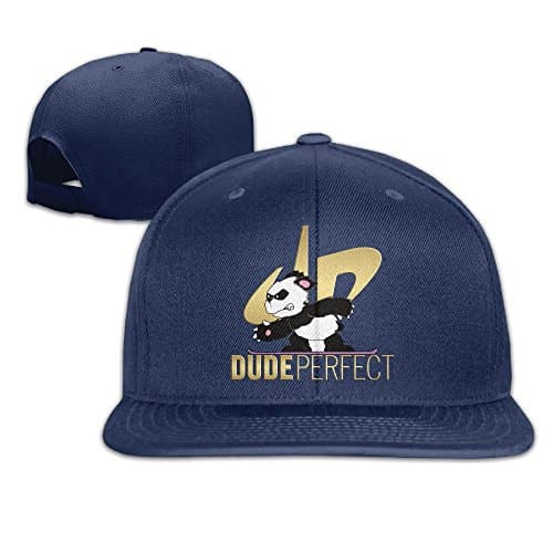 Cool DP Panda Snapback Hat Baseball Cap Navy