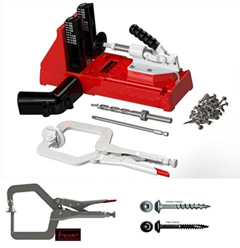 Impakt i2 Pocket Hole Jig project bundle for Woodworking Carpentry DIY