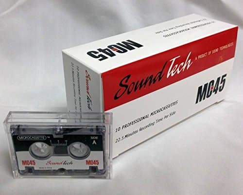 SoundTech MC45 Microcassette Tapes Replacement for Sony Olympus Maxell Micro Cassette