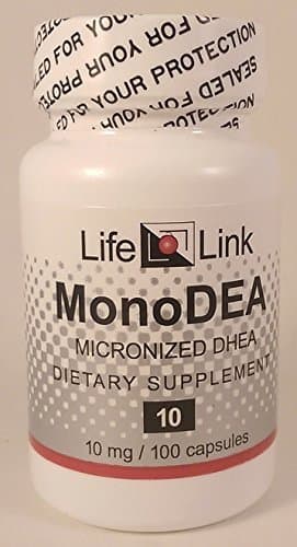 MonoDEA (DHEA) LifeLink 100 Caps by LifeLink