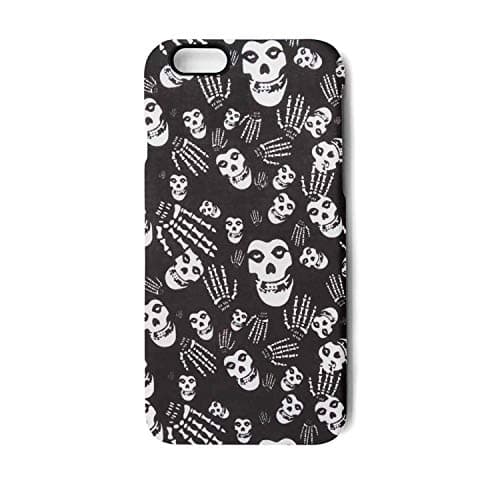 Skull Misfits Ghost Punk Gothic Phone Case for iPhone 7 iPhone 8 Dual Layer Protection TPU Anti-Fingerprint Anti-Scratch Fashionable Glossy Soft Anti Slip Thin Shockproof Slim
