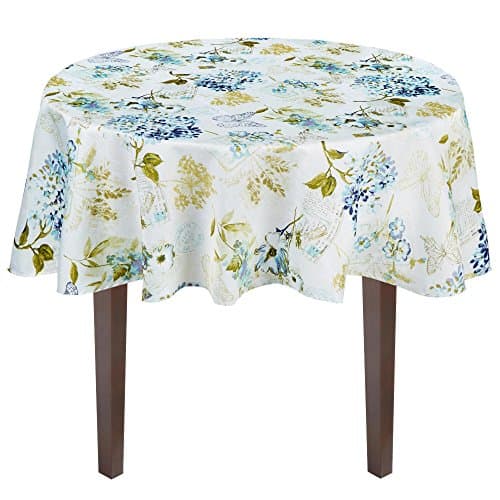 Collette Piper Hydrangea Garden Print Tablecloth (70" Round)