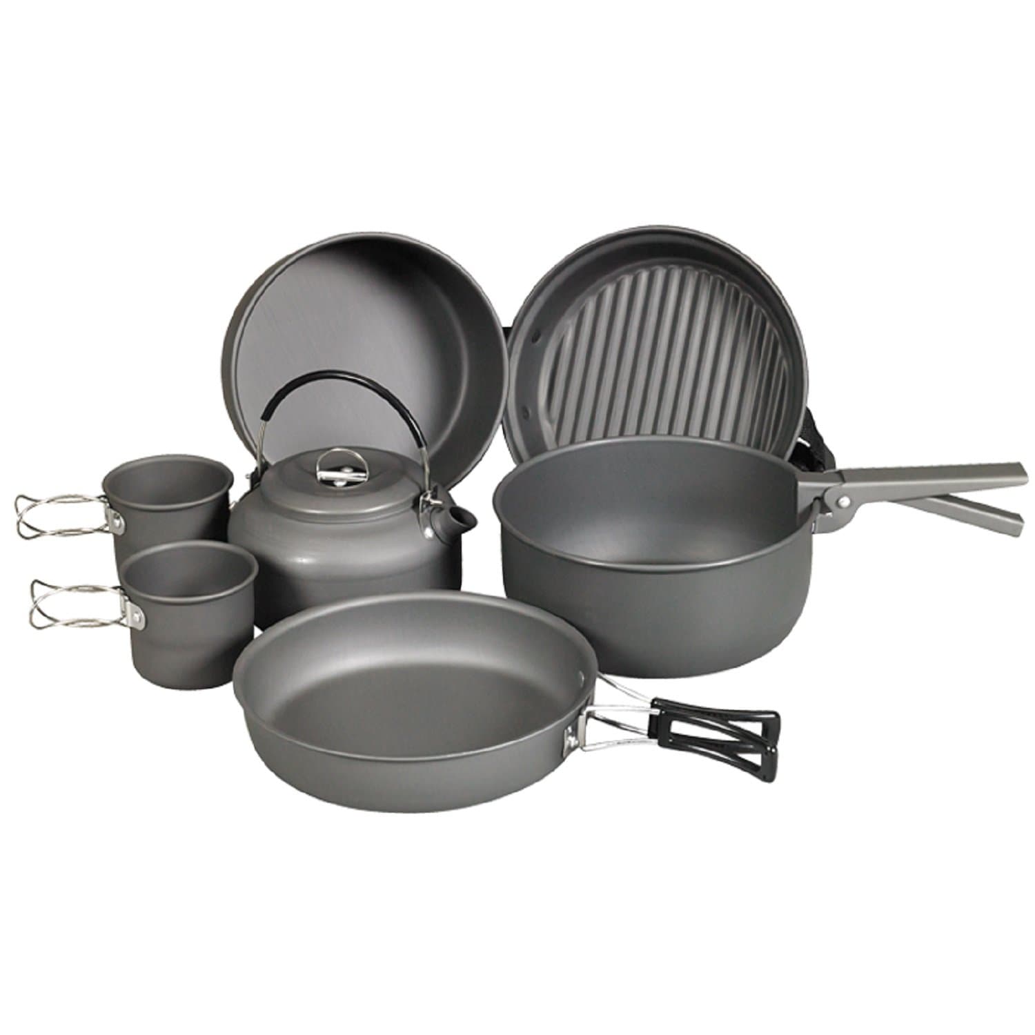 NDUR Cookware Mess Kit with Kettle