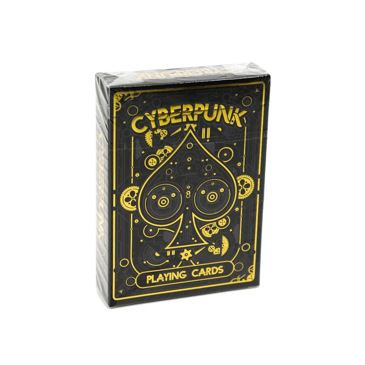 Elephant Playing Cards Cyberpunk Gold