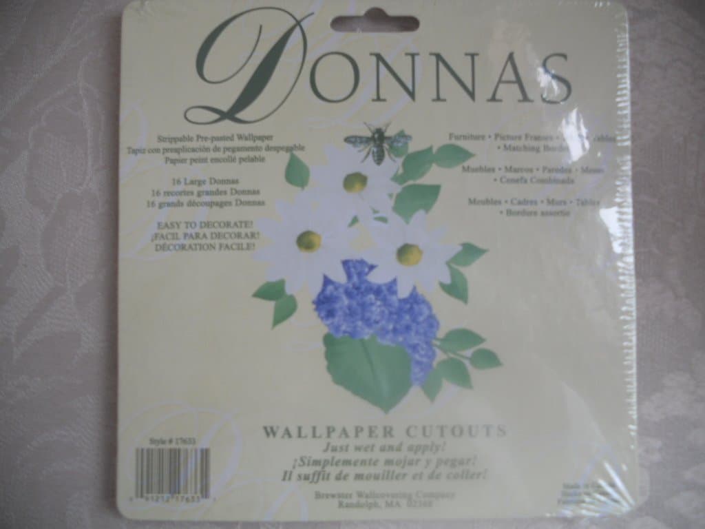 Donnas Wallpaper Cutouts Flowers
