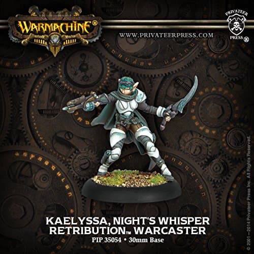 Warmachine Retribution Kaelyssa, Night's Whisper Warcaster