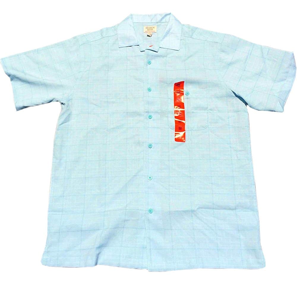Hudson River Men’s Short Sleeve Button Down Shirt