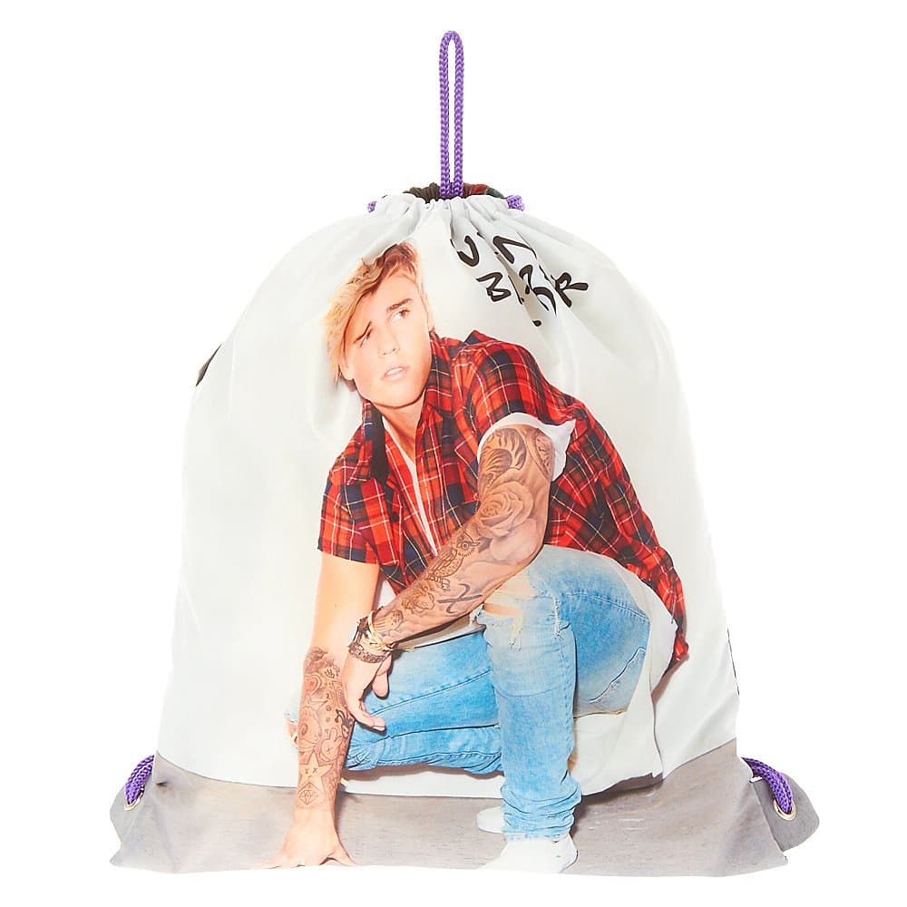 Claire's Accessories Justin Bieber Purpose Drawstring Backpack