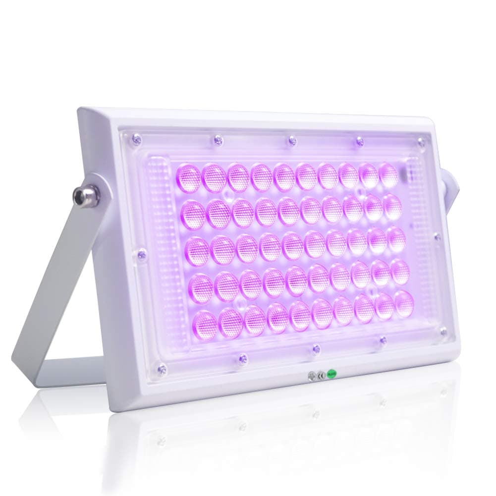 30 Beam Angle UV Spotlight LED Black Light Party Dark Aquarium Paint Curing Ink Fluorescent Poster Halloween Ultraviolet Lamp