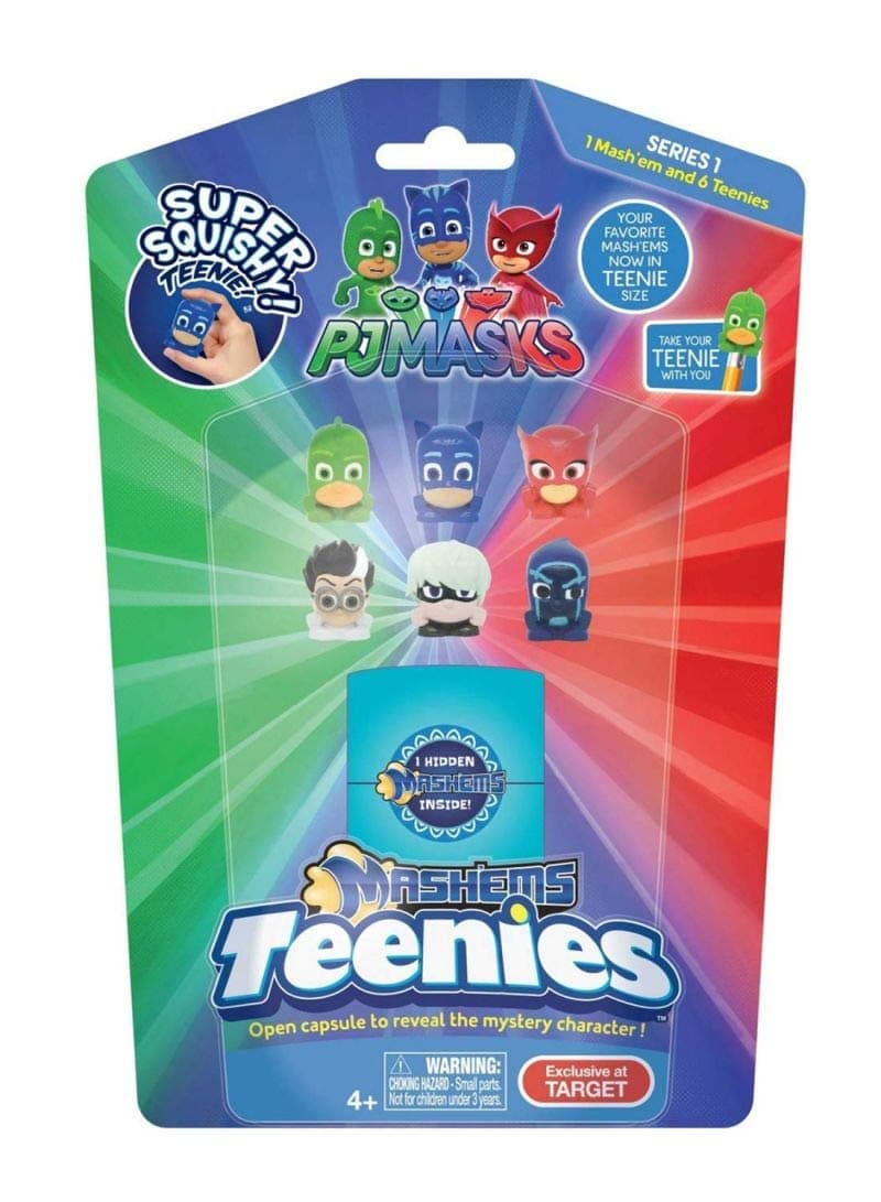 Basic Fun PJ Masks Mashems Teenies 6 Pack