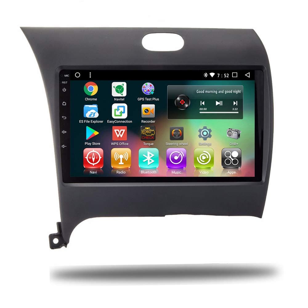 9" Android 8.1 IPS Car Radio GPS Stereo Touch Screen Navigation for Kia Cerato K3 Forte 2013-2016 Head Unit with Bluetooth WiFi 4G BT Navi (Android 8.1 2/32G Kia K3)