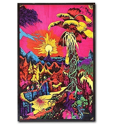Lost Horizon Blacklight Poster by UltraViolet Distributing