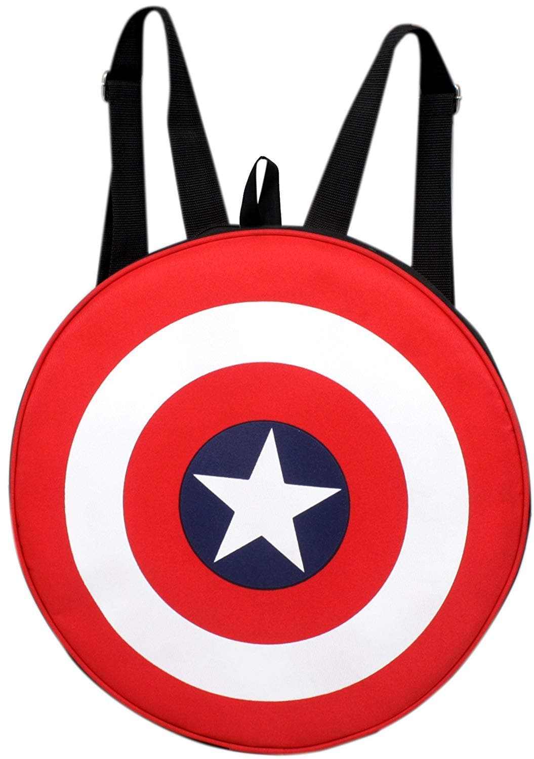 Pacters Red Polyester 20L Avengers Captain America Shield School Backpack