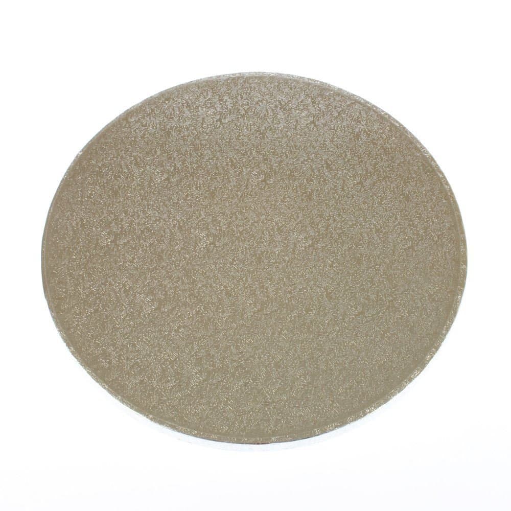 8" Silver Round Cake Drum 12mm Thick