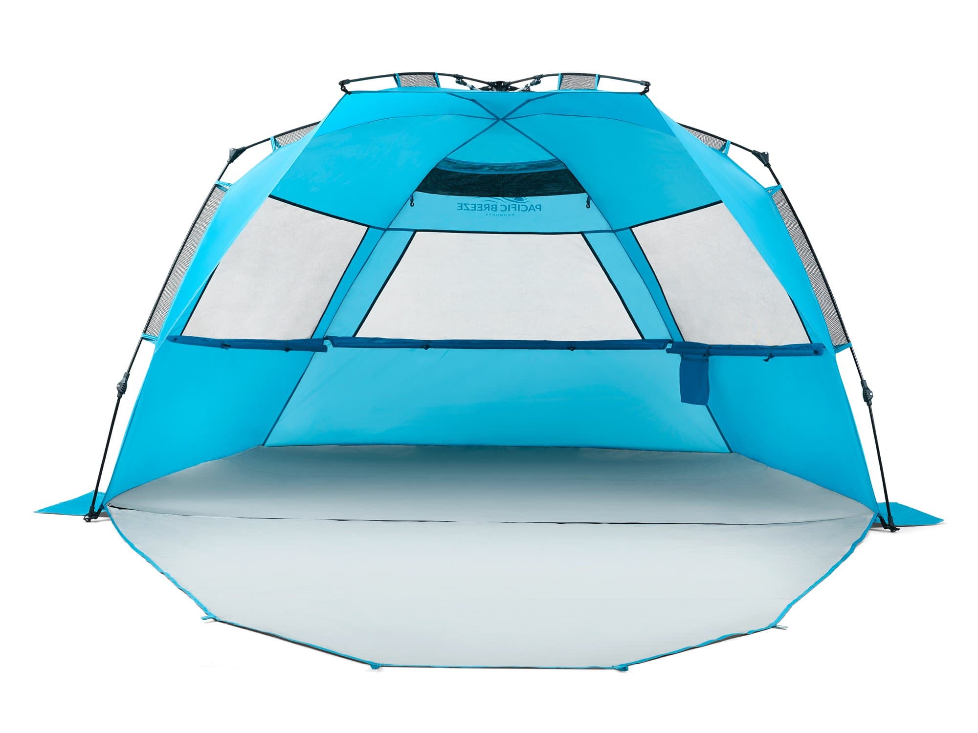 Pacific Breeze Easy Setup Beach Tent Deluxe XL