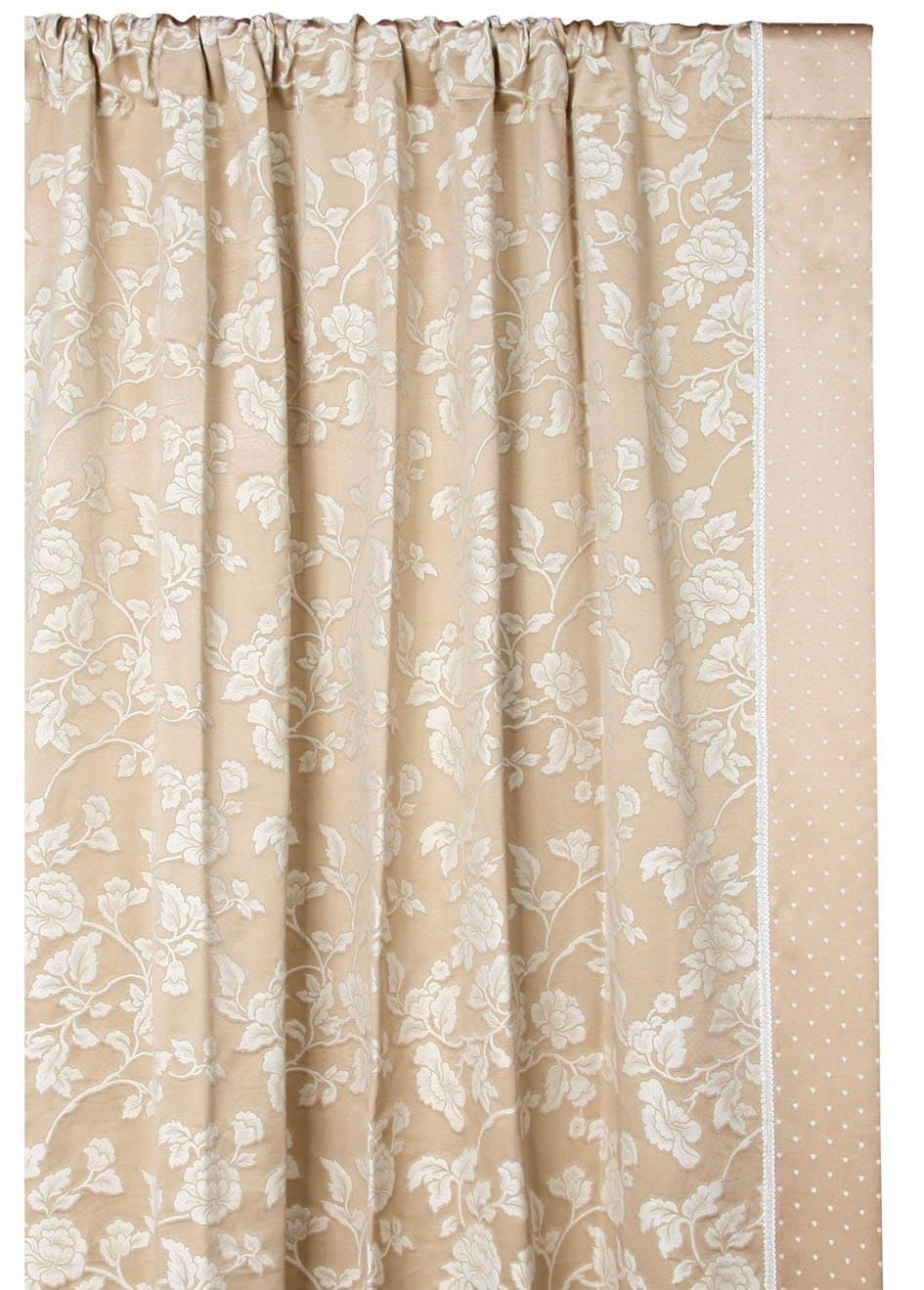Jennifer Taylor Heirloom Collection Curtain Panel/Left Panel, 40-Inch by 84-Inch