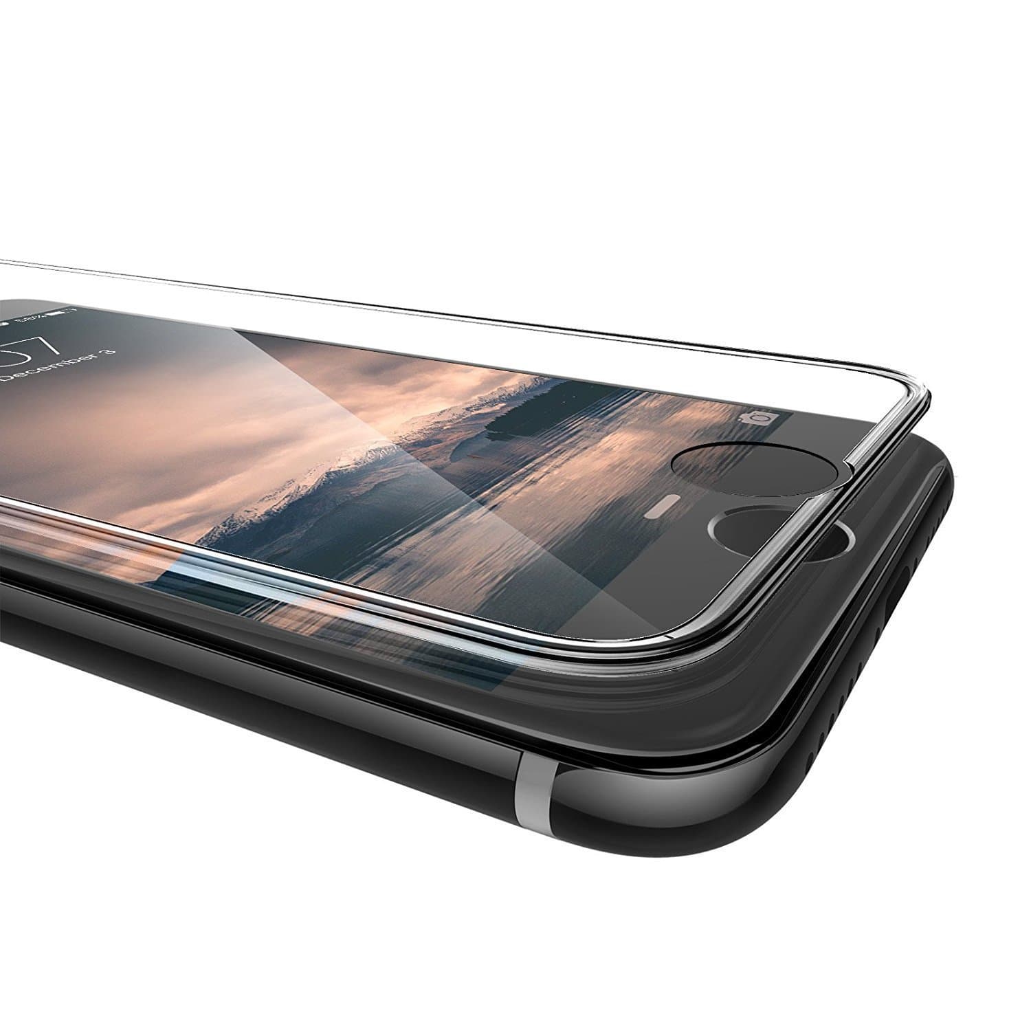 iPhone 7 Screen Protector, iPhone 8 Screen Protector, Benuo [Full Coverage] 3D Touch Compatible Tempered Glass Protector, HD Clear, Bubble-Free, Anti-Scratch for Apple iPhone 8/7/6s, 1 Pack