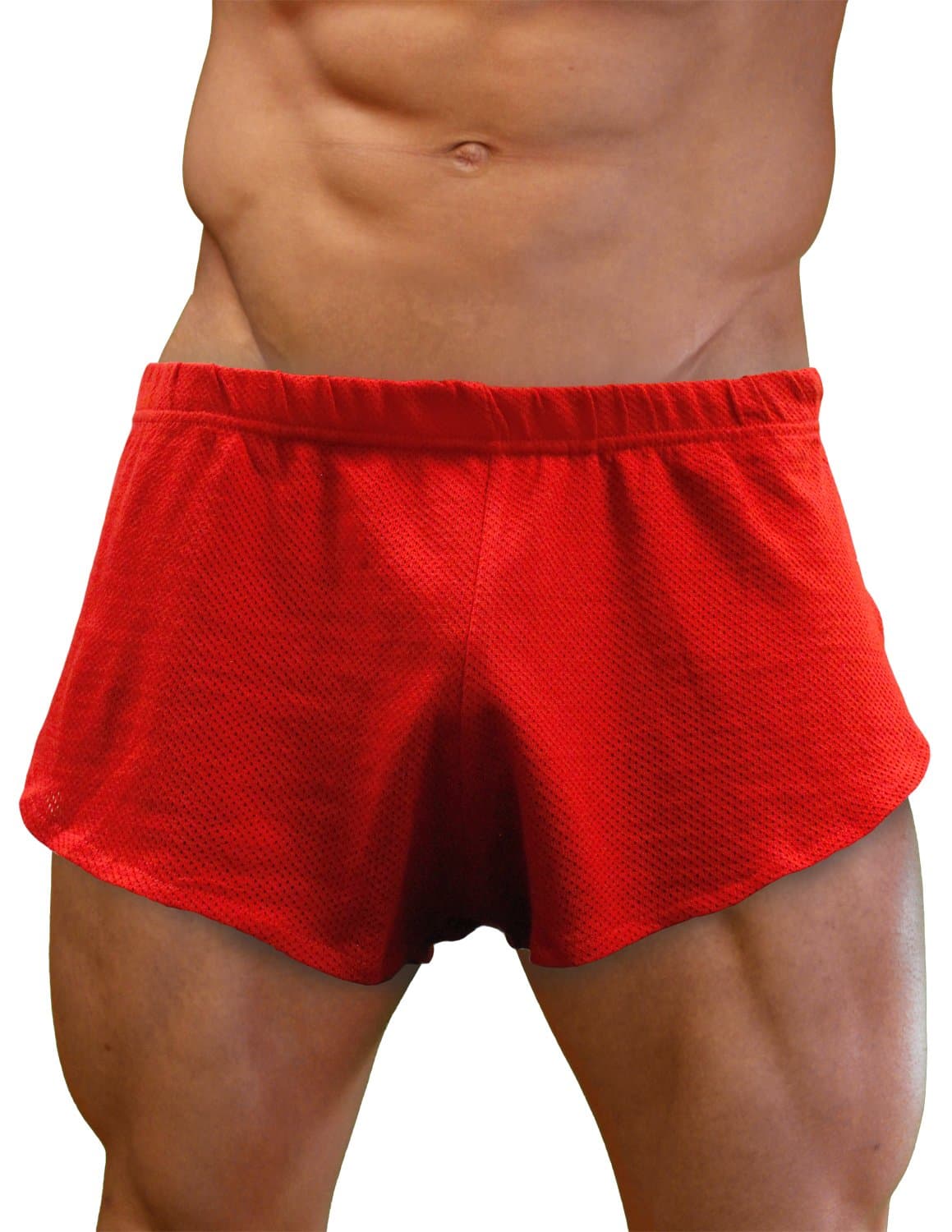 NDS Wear Mens Cotton Mesh Side Split Short