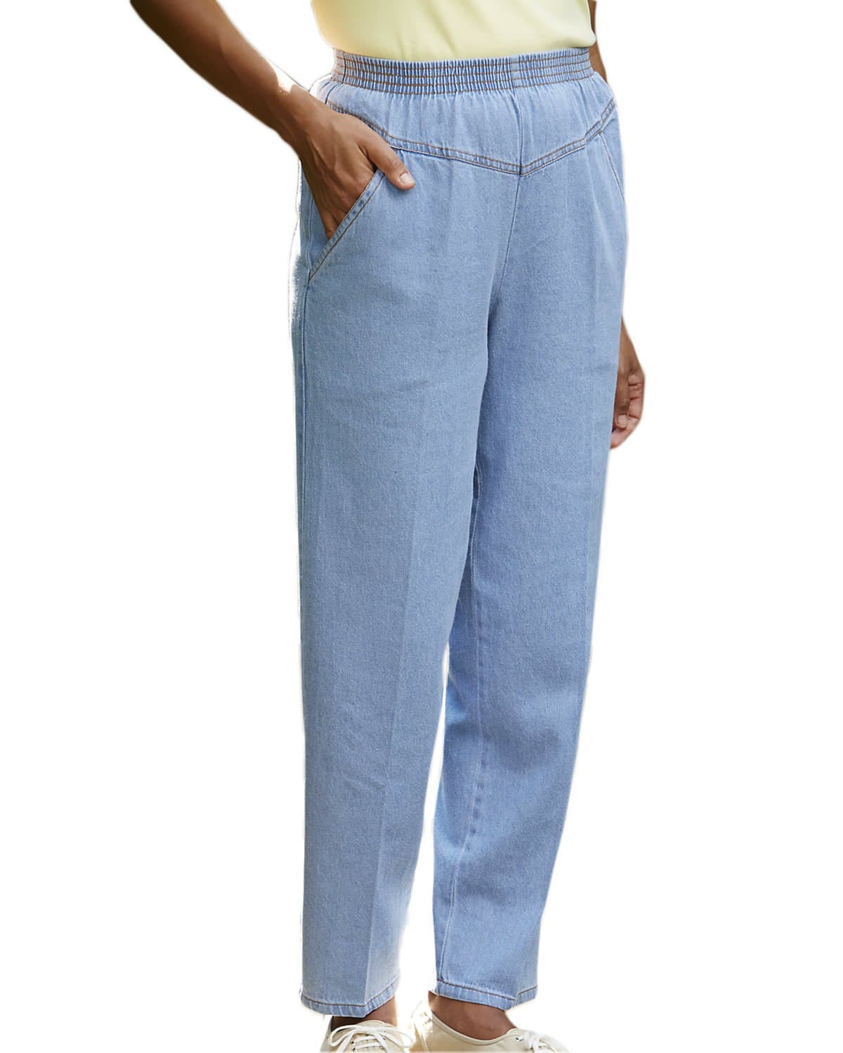 Lord Isaacs V-Yoke Jeans, Bleached, 8P