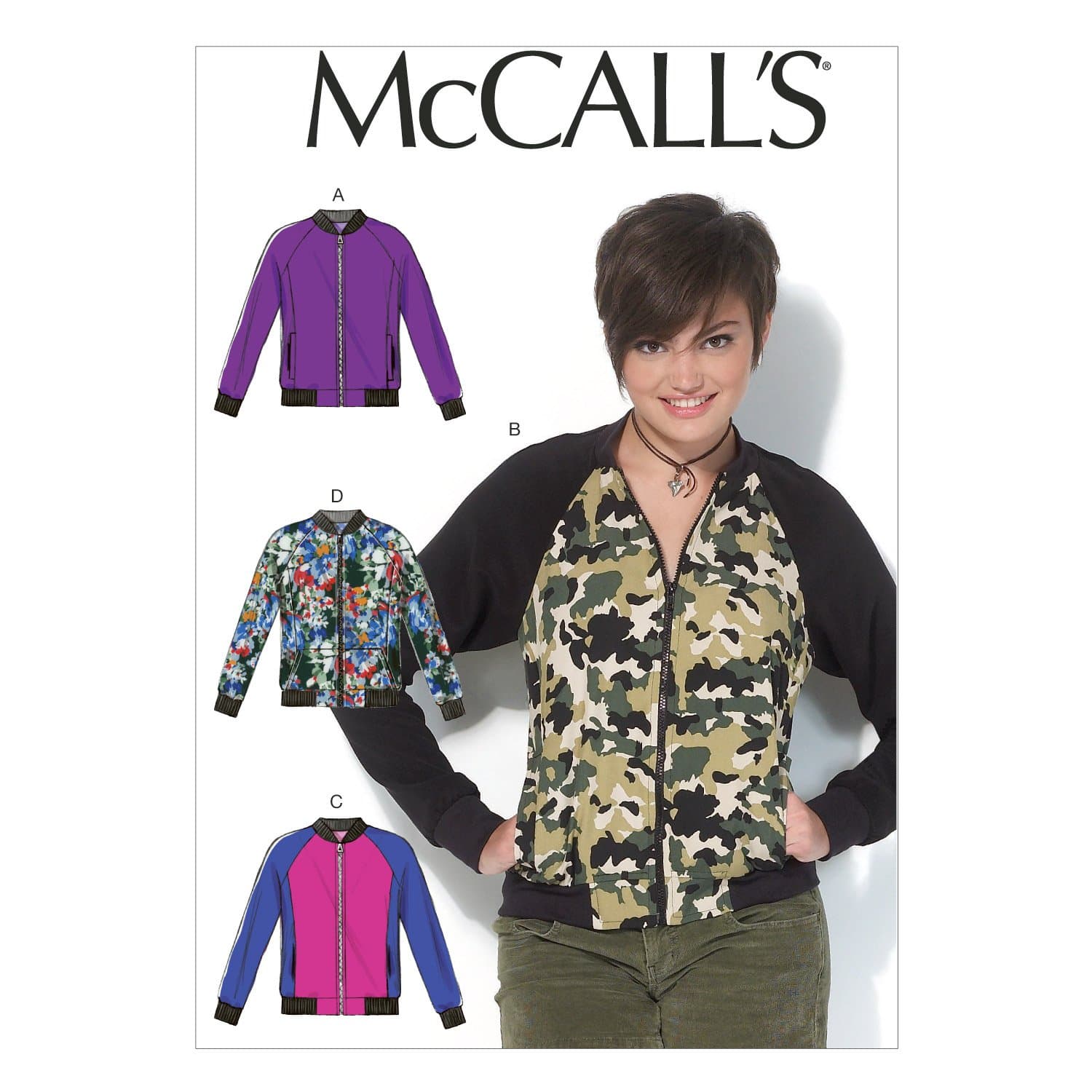 McCall Pattern Company M7100 Misses' Jackets, Size ZZ
