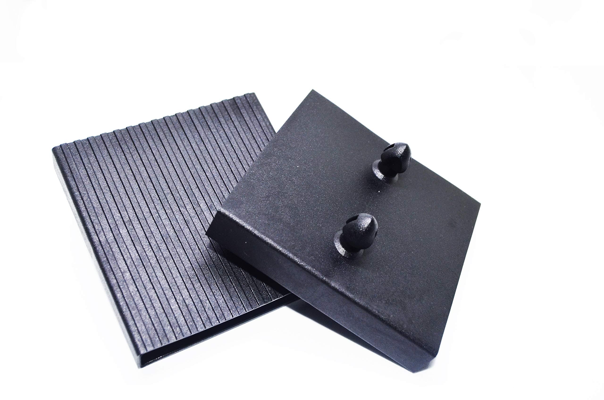 Husseinbolt New replacement bed slat holders/caps(Model B center) for single, double and king size beds(Pack of 2)