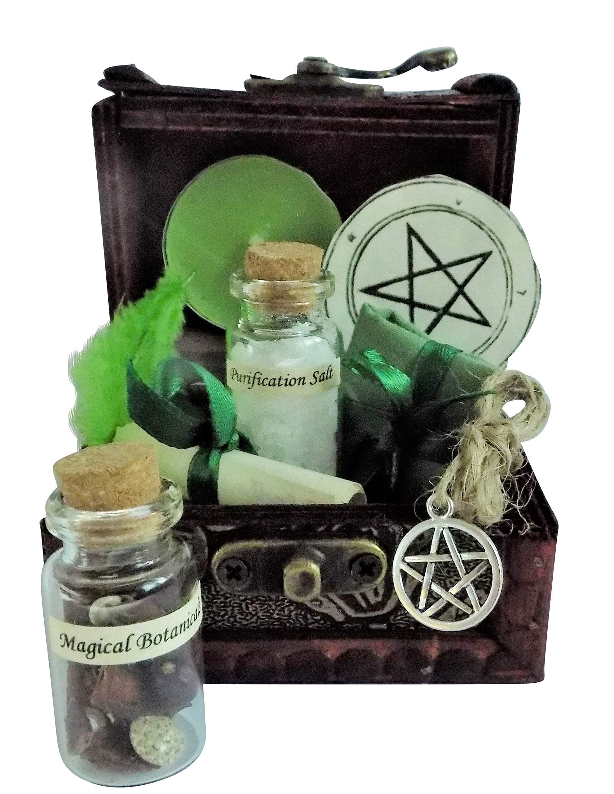 Yule Wealth Spell Chest Pagan Solstice Wicca Witch