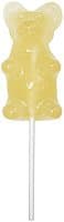 Giant Gummi Bear on a Stick - Pineapple: 1 Count
