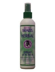 Better Braids Herbal Spray with Tea Tree Oil 9 Oz