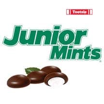 Junior Mints Chocolate Mint Candy 2.6-Ounce King Size Packs - 12 Boxes