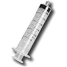 EXELint 60 ml (2 oz) Disposable Syringe, Sterile Individually Packed, 50 ml to 60 ml Medical Grade Luer Lock Tip Syringe (20 Pack)