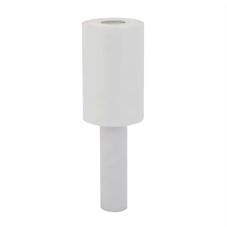 Generic Stretch Wrap Film with Plastic Handle, 80 Gauge Thick, 5 Inch x 1000 Ft, Moving Supplies Self-Adhering Plastic Wrap Film (1 ROLL)