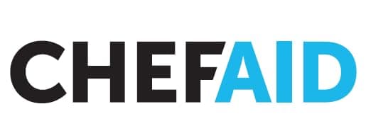 Chef Aid White Poly Chopping Board 40 x 30 x 0.4 cm