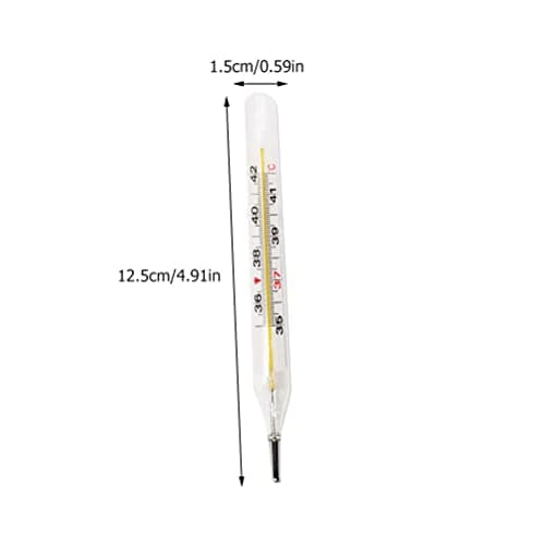 Healifty 2Pcs Mercury General Purpose Temperature Test Tools