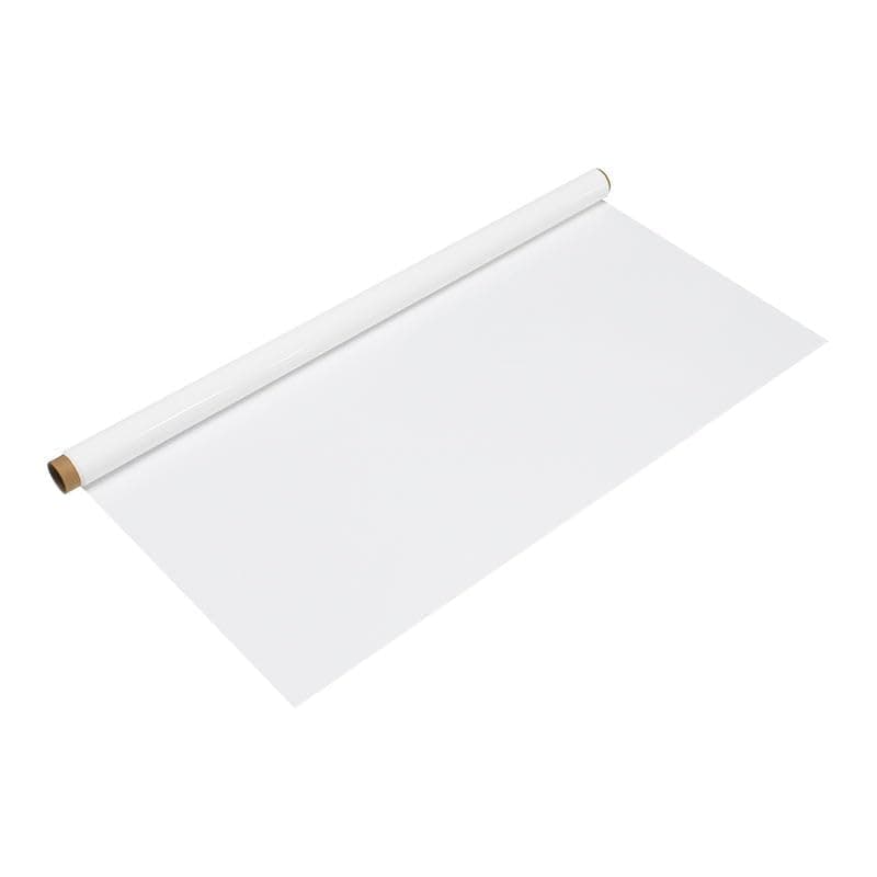Arkit Dry Erase White Writing Board Non Adhesive Sheets | Wall Stick Contact Paper Sheets | Erasable Writing Board for Home Office School Study Table Restaurant (3 Meter, White)