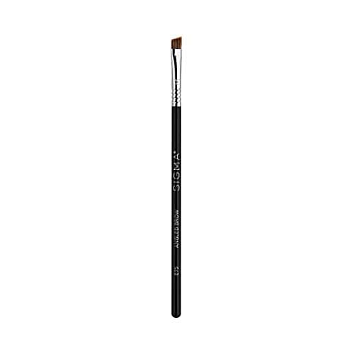 Sigma Beauty E75 Angled Brow Makeup Brush - Angled Brow Brush for Gel or Powder Products - Define & Shape Eyebrows