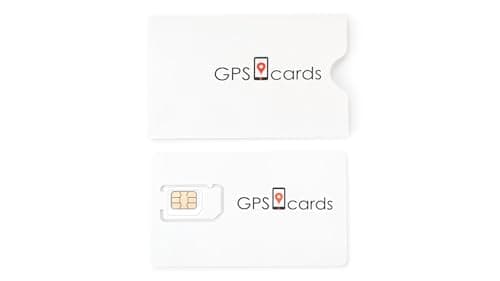 GPS Cards SIM for Concox BL10 GPS Minivan Asset Tracker + GPS Service + APP,$5 Included,5G/4G/3G/2G Compatible,3 in 1 Simcard-Standard Micro Nano, Roaming,GPS Unlimited Data