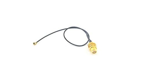 ZhenJiang Saide Electronics 2PCS U.FL Mini PCI to RP-SMA Pigtail Antenna WiFi Cable 6??