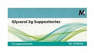 Glycerol 2g Suppositories BP For Children 12