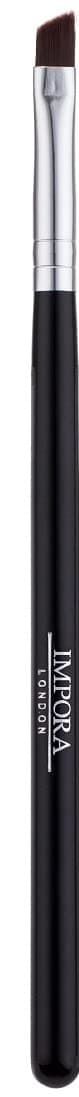 Angled Eyeliner/Eyebrow Makeup Brush. Flat with angled tip. Perfect for Lining/Shaping Eyes and Brows, Winged Liners. Use with Gel, Cream or Powder Liner Products