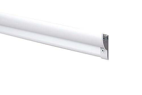 STAS Paper Rail 78.7'' - Wall-Mounted Display for Posters, Photos, Memos, and Drawings - White