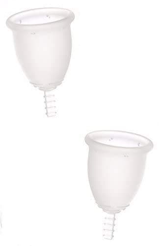 Fleurcup® Set of 2 Menstrual Cups Size Multiple Choice (2GT)