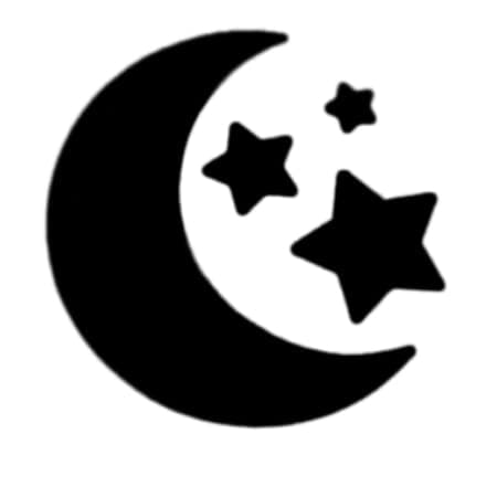 EK Tools Paper Punch, Moon and Stars