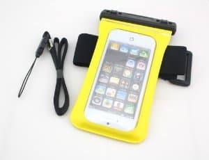 TechCare Water Proof Underwater Case for Apple iPhone 5, Apple iPhone 6, Apple iPhone 6s, Samsung Galaxy S6, Samsung Galaxy S6 Edge (Yellow)