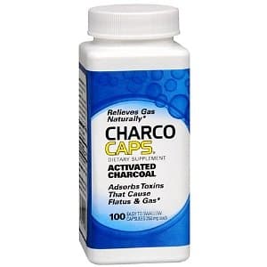Requa CharcoCaps Activated Charcoal Capsules - 100 ea