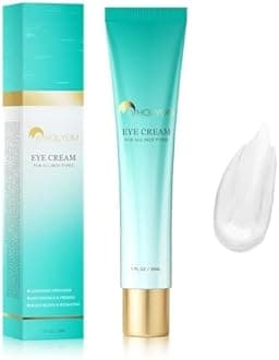 Advanced Eye Cream for Dark Circles - Targeted Solution for Wrinkles, Puffiness, and Firmness - Proven Efficacy with Cynanchum Atratum, and Natural Infusions (30ml)