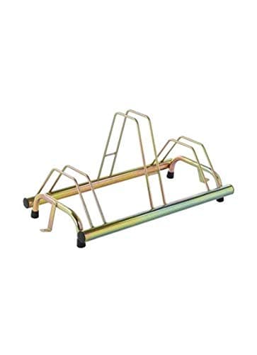 3 spaces ground-based bike rack